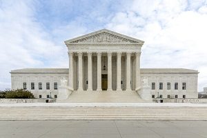 U.S. Supreme Court building and plaza