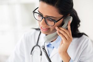 doctor-on-phone