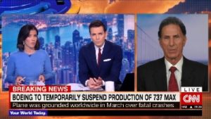Screenshot of Havian appearance on CNN