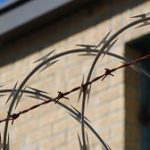 barbed wired fence