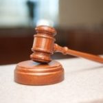 gavel on bench