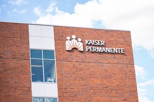 Kaiser Permanente Building with Logo