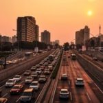 Busy Freeway