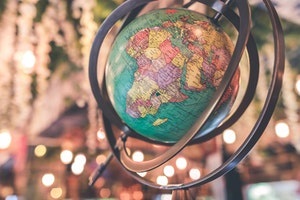 desk globe