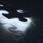 Puzzle Piece Hovering Over Final Position