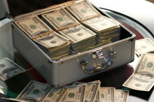 Briefcase Full of Money