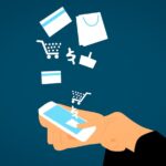 ecommerce shopping on device