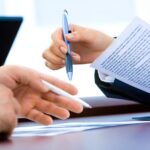 signing contracts